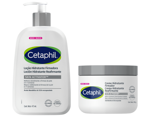 Elegir entre crema o loci&oacute;n hidratante reafirmante corporal